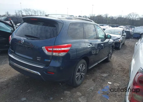 2014 Nissan Pathfinder Hybrid Sv z USA, uszkodzony, nr VIN 5N1CR2MM0EC660889